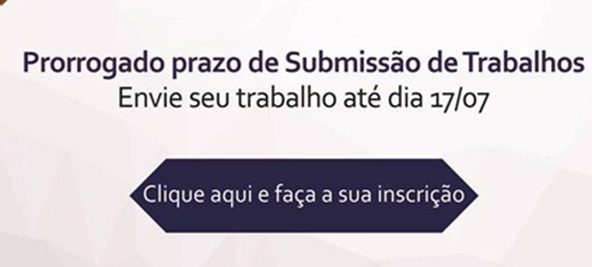 Últimas semanas: prazo para submissão de trabalhos ao XXV ENBRA segue até 17 de julho